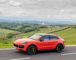 2020 Porsche Cayenne Turbo Coupe (Color: Lava Orange) Side Wallpapers 150x120 (31)