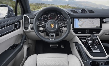 2020 Porsche Cayenne Turbo Coupe Interior Cockpit Wallpapers 450x275 (93)