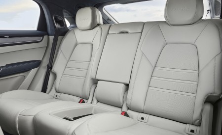 2020 Porsche Cayenne Turbo Coupe Interior Rear Seats Wallpapers 450x275 (92)