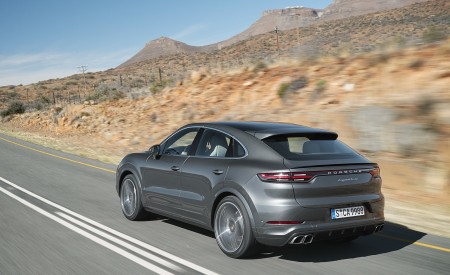 2020 Porsche Cayenne Turbo Coupe Rear Three-Quarter Wallpapers 450x275 (79)