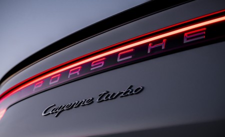 2020 Porsche Cayenne Turbo Coupe (UK-Spec) Badge Wallpapers 450x275 (15)