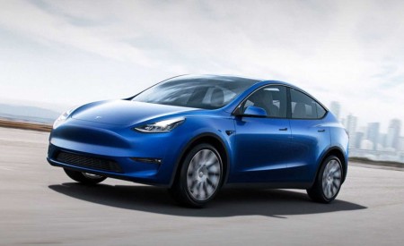 2021 Tesla Model Y Front Three-Quarter Wallpapers 450x275 (2)