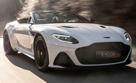 2019 Aston Martin DBS Superleggera Volante Front Three-Quarter Wallpapers 450x275 (7)