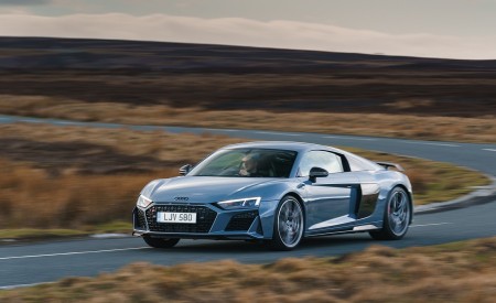 2019 Audi R8 V10 Coupe Performance quattro (UK-Spec) Front Three-Quarter Wallpapers 450x275 (105)