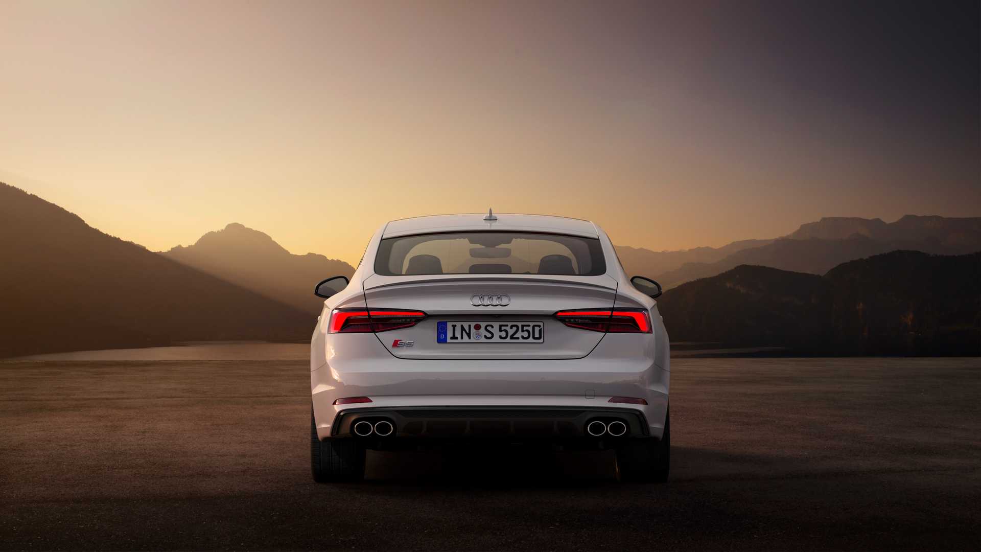 2019 Audi S5 Sportback TDI Rear Wallpapers (10)