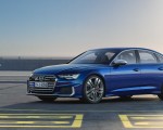 2019 Audi S6 Sedan TDI (Color: Navarra Blue) Front Three-Quarter Wallpapers 150x120 (9)