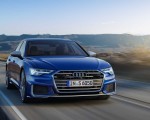 2019 Audi S6 Sedan TDI (Color: Navarra Blue) Front Three-Quarter Wallpapers 150x120 (3)