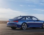 2019 Audi S6 Sedan TDI (Color: Navarra Blue) Rear Three-Quarter Wallpapers 150x120 (13)
