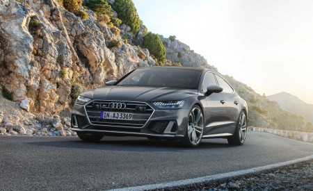 2019 Audi S7 Sportback TDI (Color: Daytona Grey) Front Wallpapers 450x275 (7)
