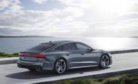 2019 Audi S7 Sportback TDI (Color: Daytona Grey) Rear Three-Quarter Wallpapers 450x275 (9)