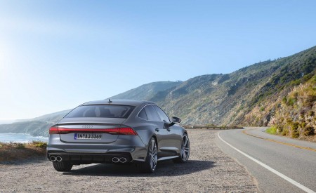 2019 Audi S7 Sportback TDI (Color: Daytona Grey) Rear Wallpapers 450x275 (11)