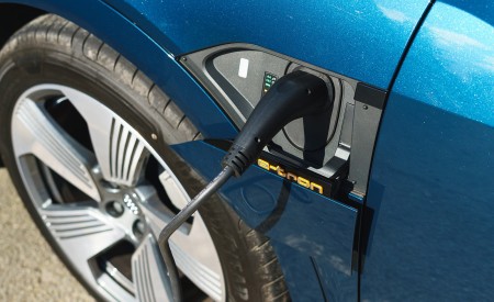 2019 Audi e-tron 55 (UK-Spec) Charging Connector Wallpapers 450x275 (109)