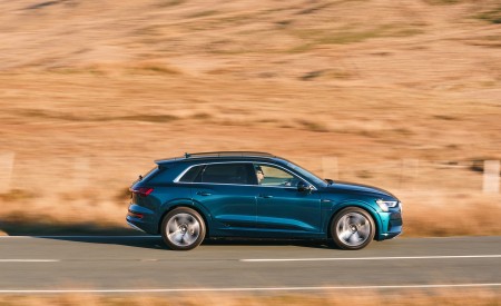 2019 Audi e-tron 55 (UK-Spec) Side Wallpapers 450x275 (41)