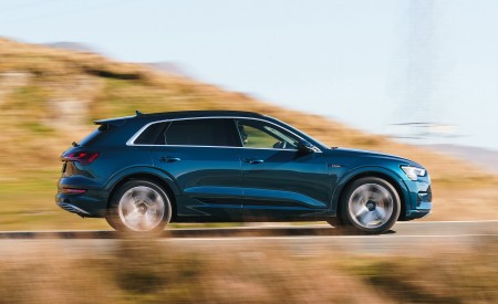 2019 Audi e-tron 55 (UK-Spec) Side Wallpapers 450x275 (24)