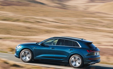 2019 Audi e-tron 55 (UK-Spec) Side Wallpapers  450x275 (42)