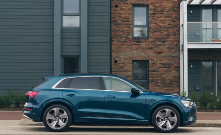 2019 Audi e-tron 55 (UK-Spec) Side Wallpapers 450x275 (94)