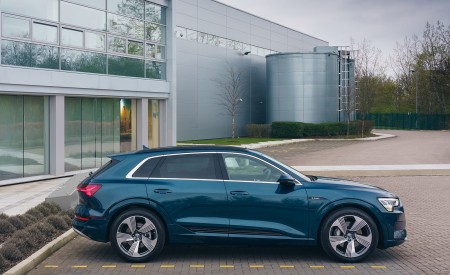 2019 Audi e-tron 55 (UK-Spec) Side Wallpapers 450x275 (87)