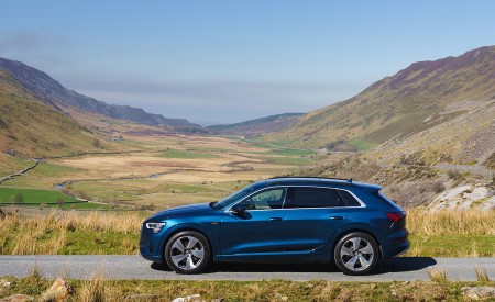 2019 Audi e-tron 55 (UK-Spec) Side Wallpapers 450x275 (56)