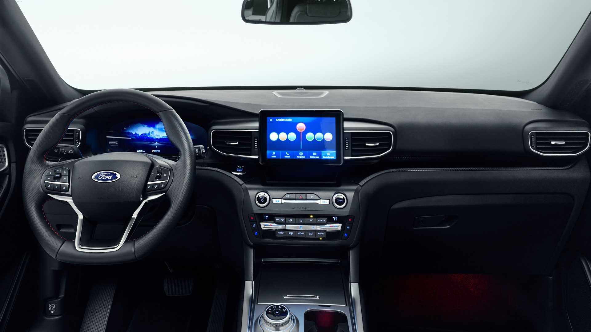2019 Ford Explorer Plug-In Hybrid (Euro-Spec) Interior Cockpit Wallpapers #9 of 12