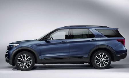 2019 Ford Explorer Plug-In Hybrid (Euro-Spec) Side Wallpapers 450x275 (4)