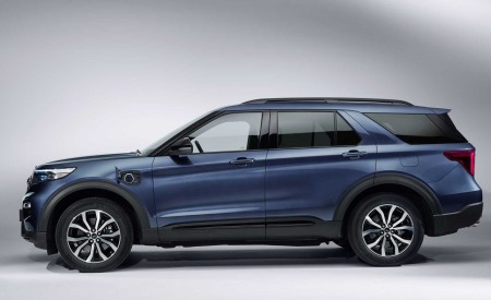 2019 Ford Explorer Plug-In Hybrid (Euro-Spec) Side Wallpapers 450x275 (5)