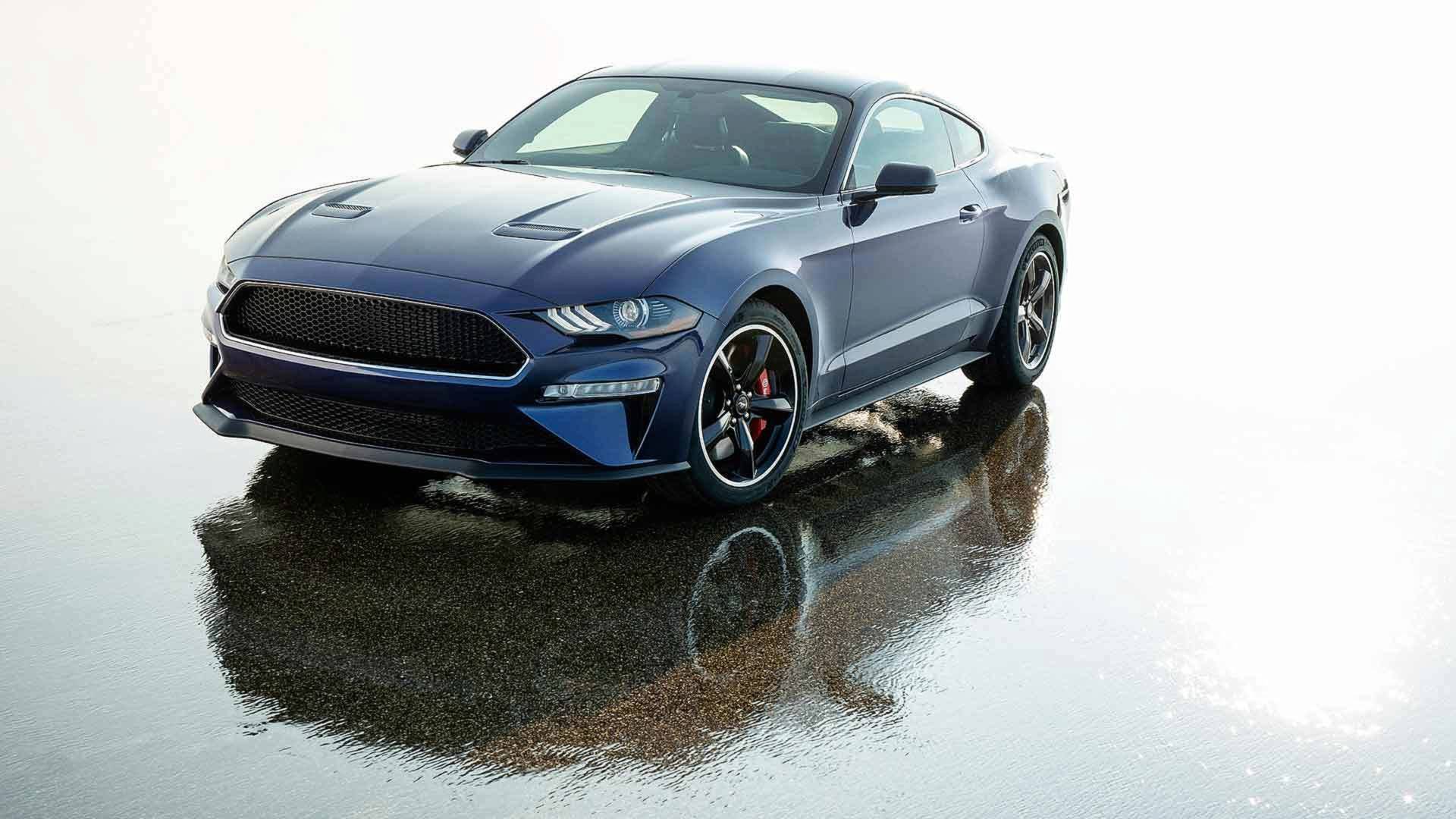 2019 Ford Mustang Bullitt Kona Blue Front Three-Quarter Wallpapers (2)