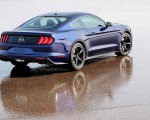 2019 Ford Mustang Bullitt Kona Blue Rear Three-Quarter Wallpapers 150x120 (3)