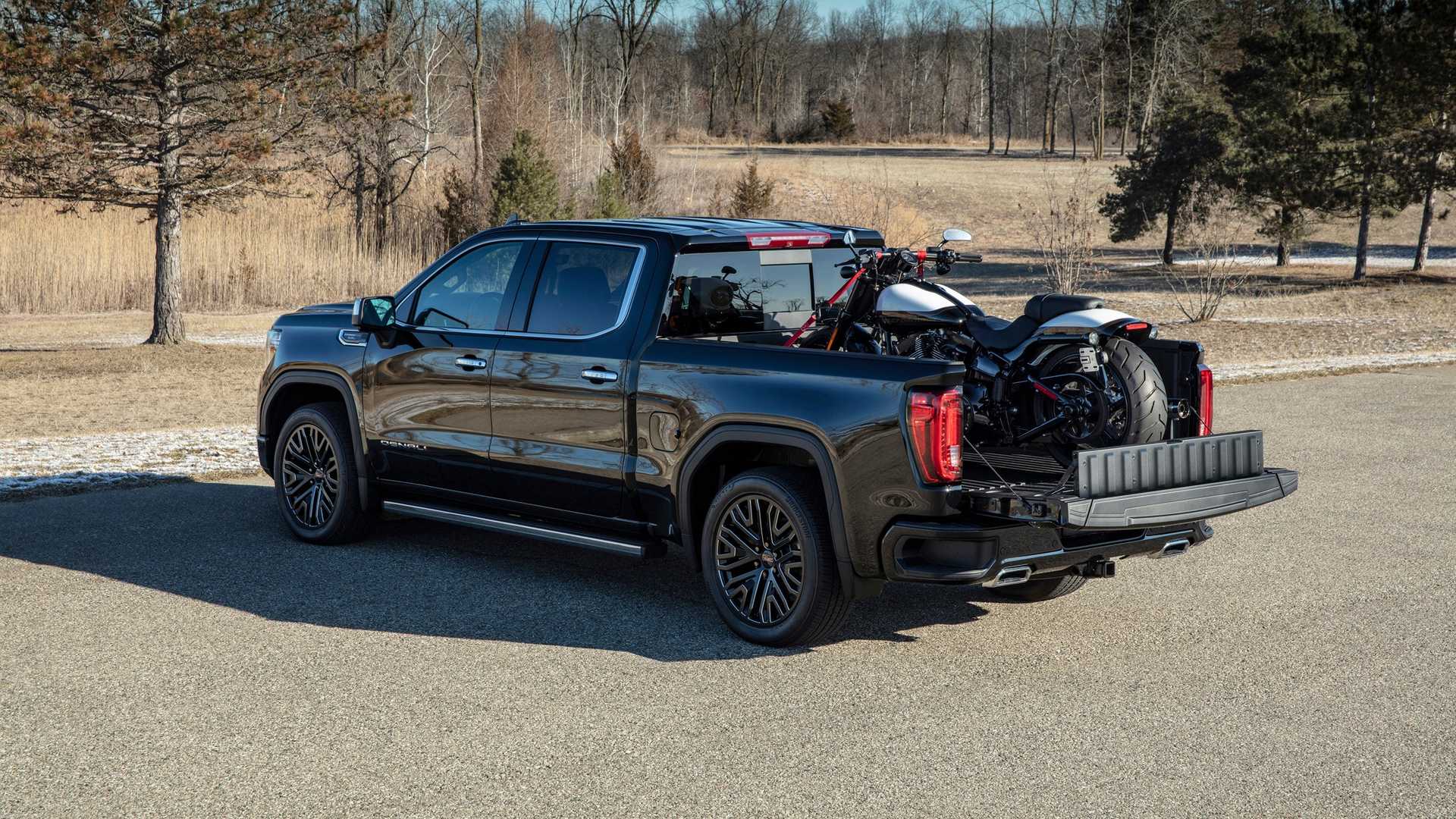 2019 GMC Sierra Denali CarbonPro Edition Rear Three-Quarter Wallpapers (8)