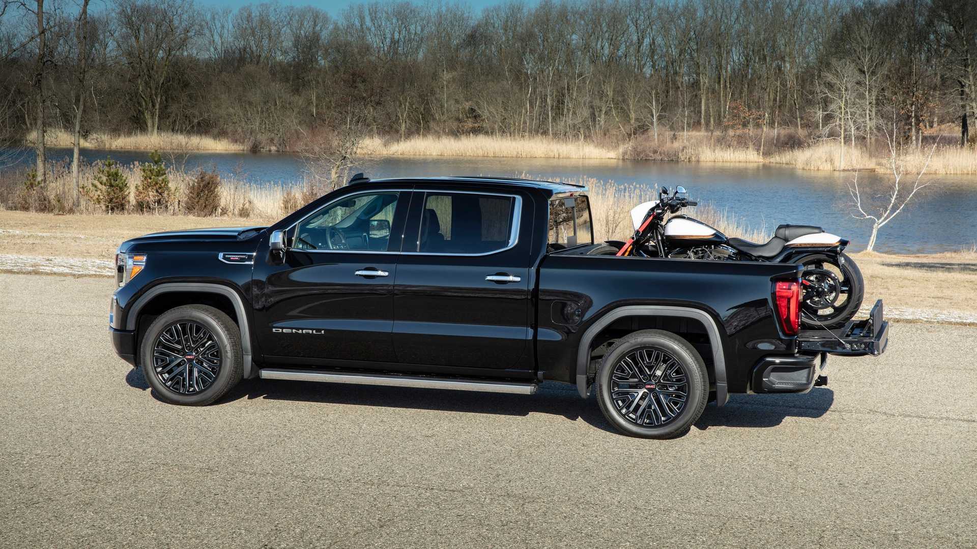 2019 GMC Sierra Denali CarbonPro Edition Side Wallpapers (2)