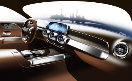 2019 Mercedes-Benz GLB Concept Design Sketch Wallpapers 450x275 (24)