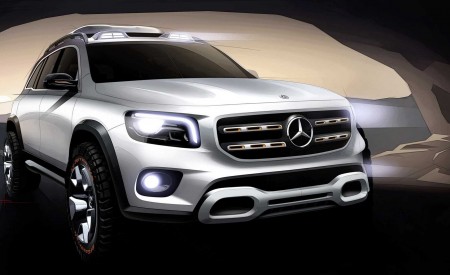 2019 Mercedes-Benz GLB Concept Design Sketch Wallpapers 450x275 (21)