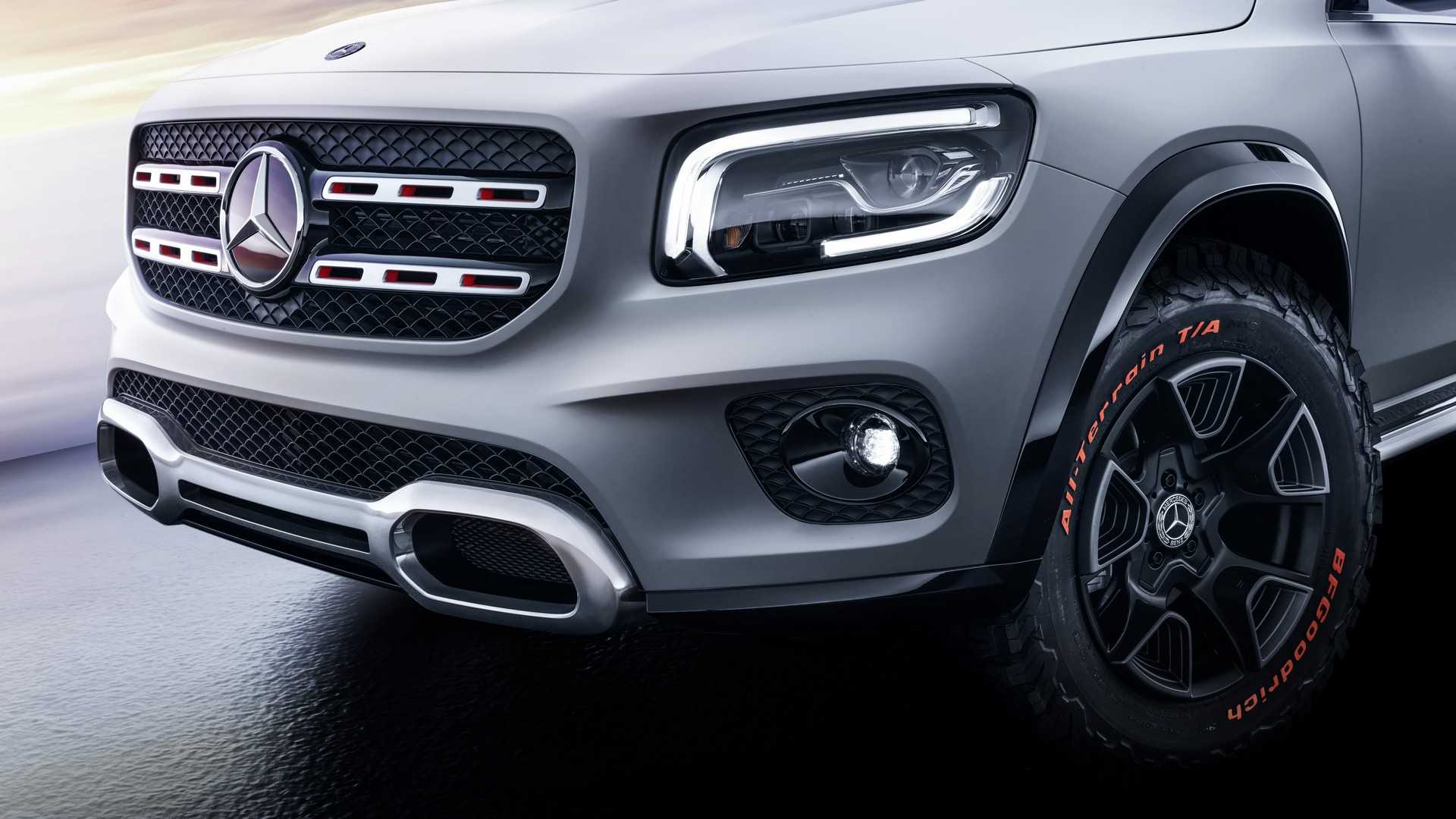 2019 Mercedes-Benz GLB Concept Front Bumper Wallpapers (12)