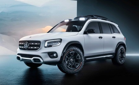 2019 Mercedes-Benz GLB Concept Front Three-Quarter Wallpapers 450x275 (3)