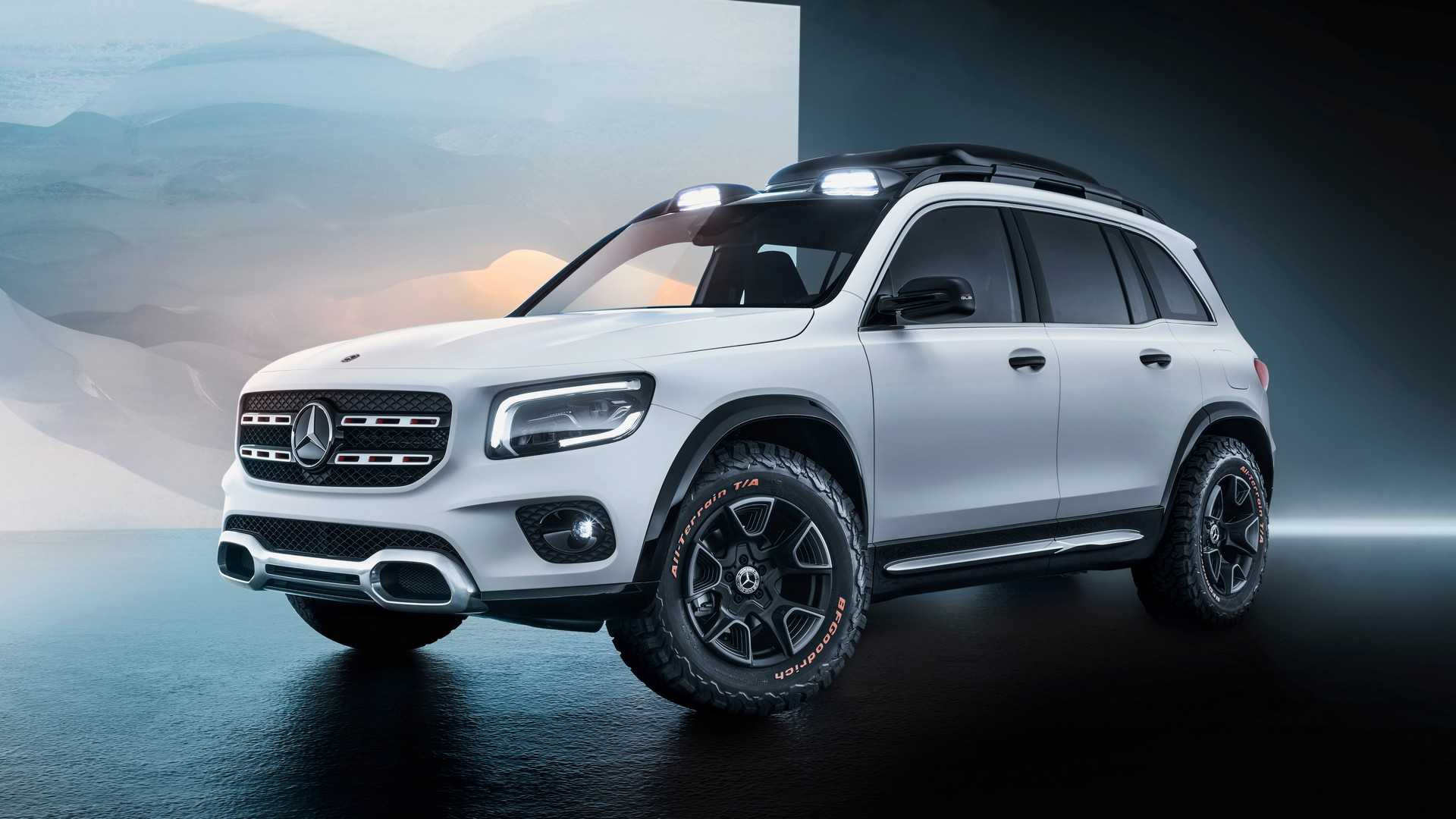 2019 Mercedes-Benz GLB Concept Front Three-Quarter Wallpapers (3)