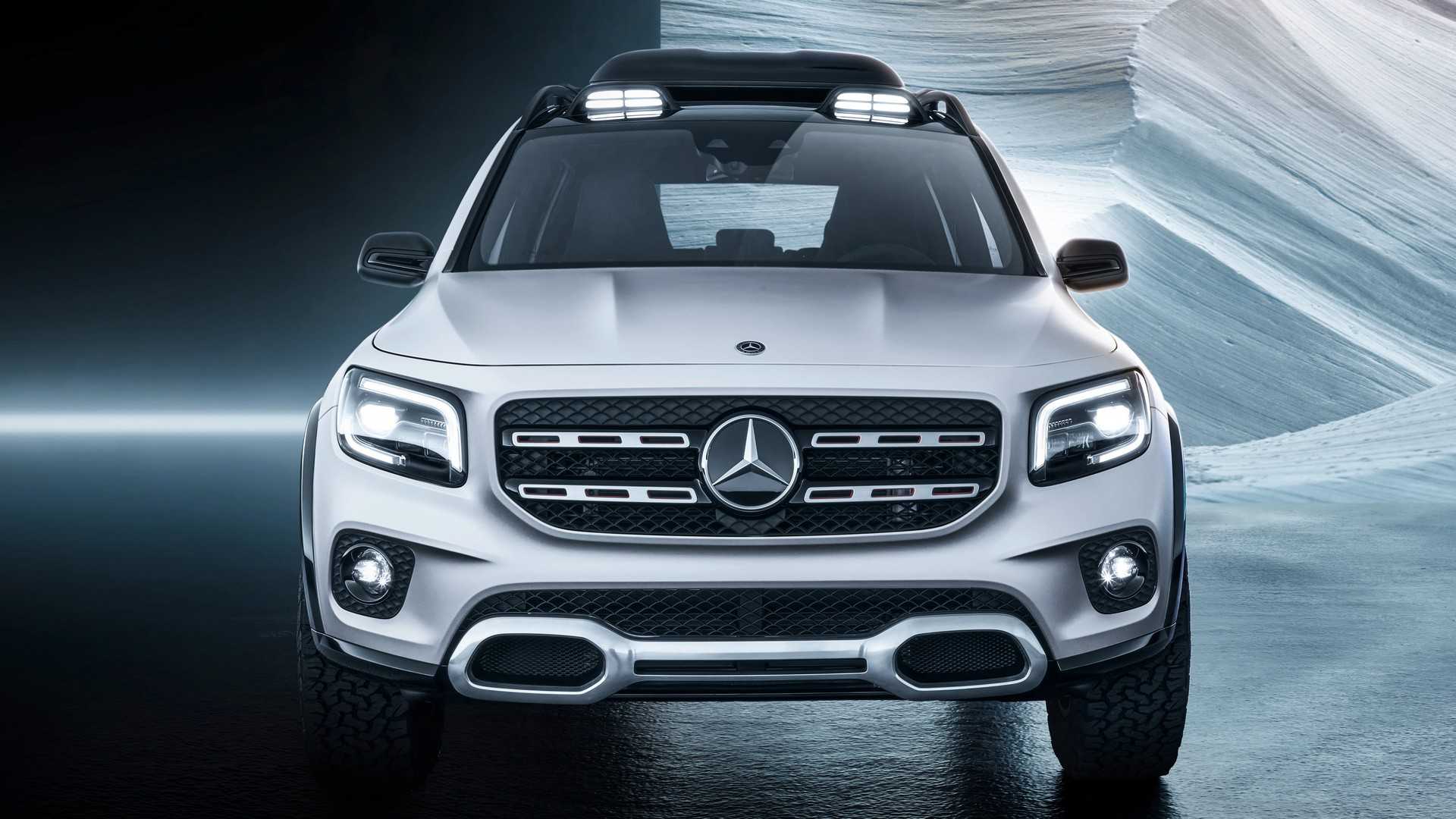 2019 Mercedes-Benz GLB Concept Front Wallpapers (5)