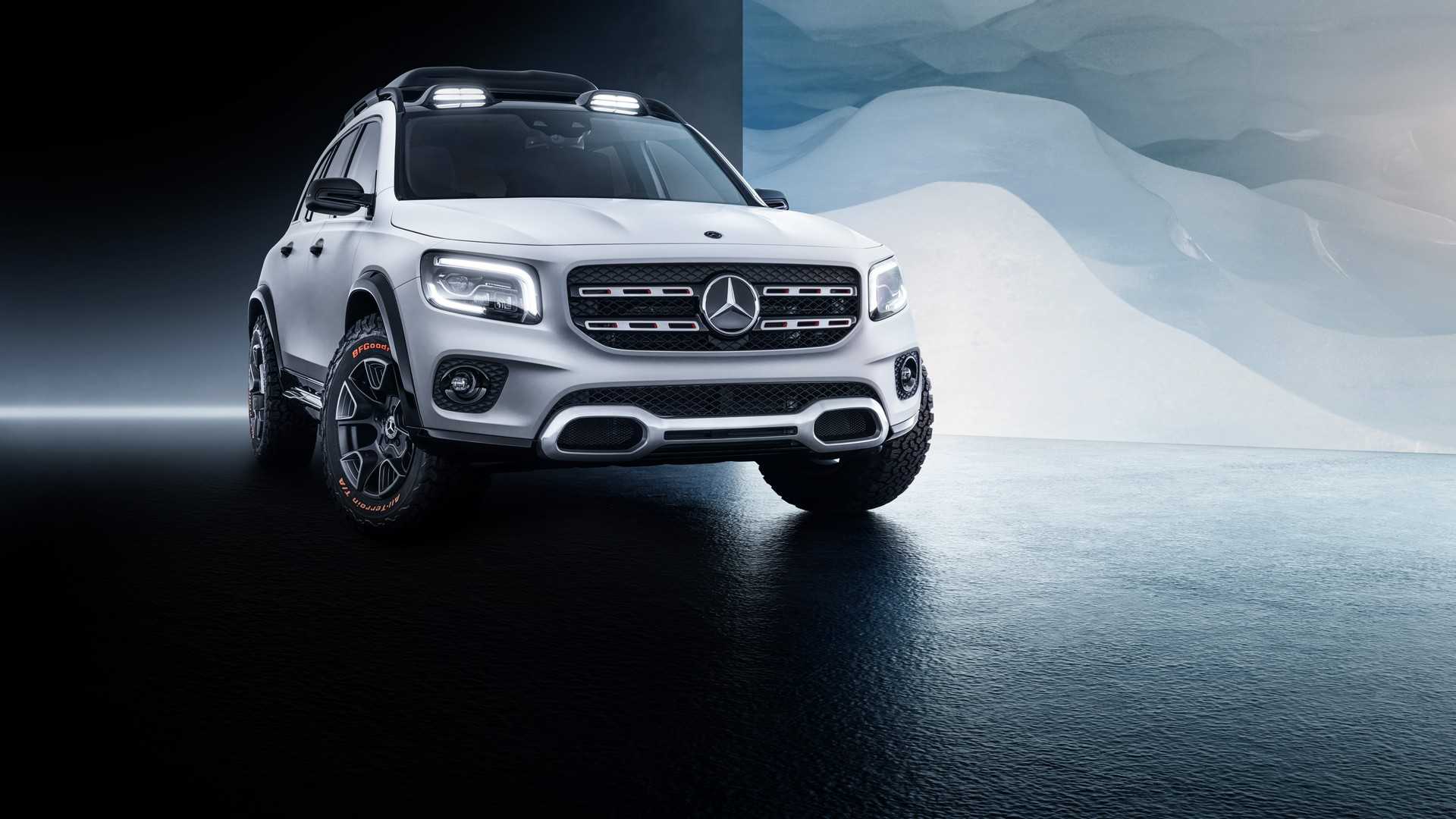 2019 Mercedes-Benz GLB Concept Front Wallpapers (6)