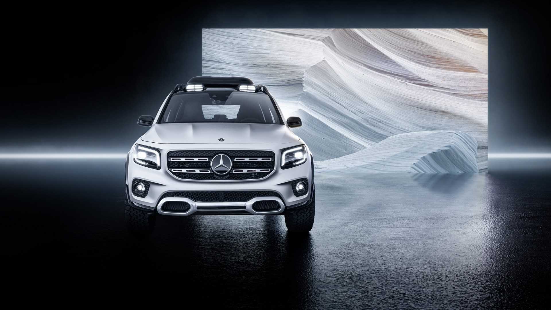 2019 Mercedes-Benz GLB Concept Front Wallpapers (8)