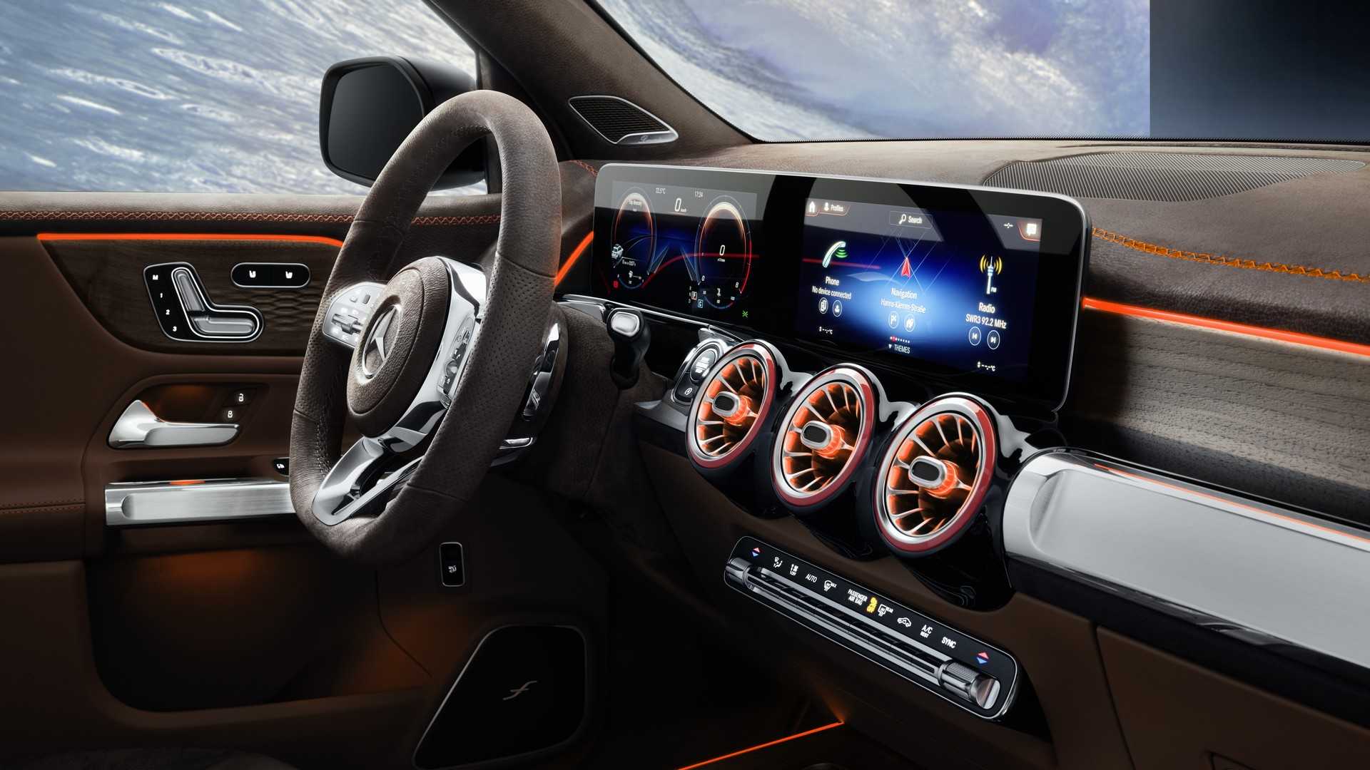 2019 Mercedes-Benz GLB Concept Interior Steering Wheel Wallpapers (14)