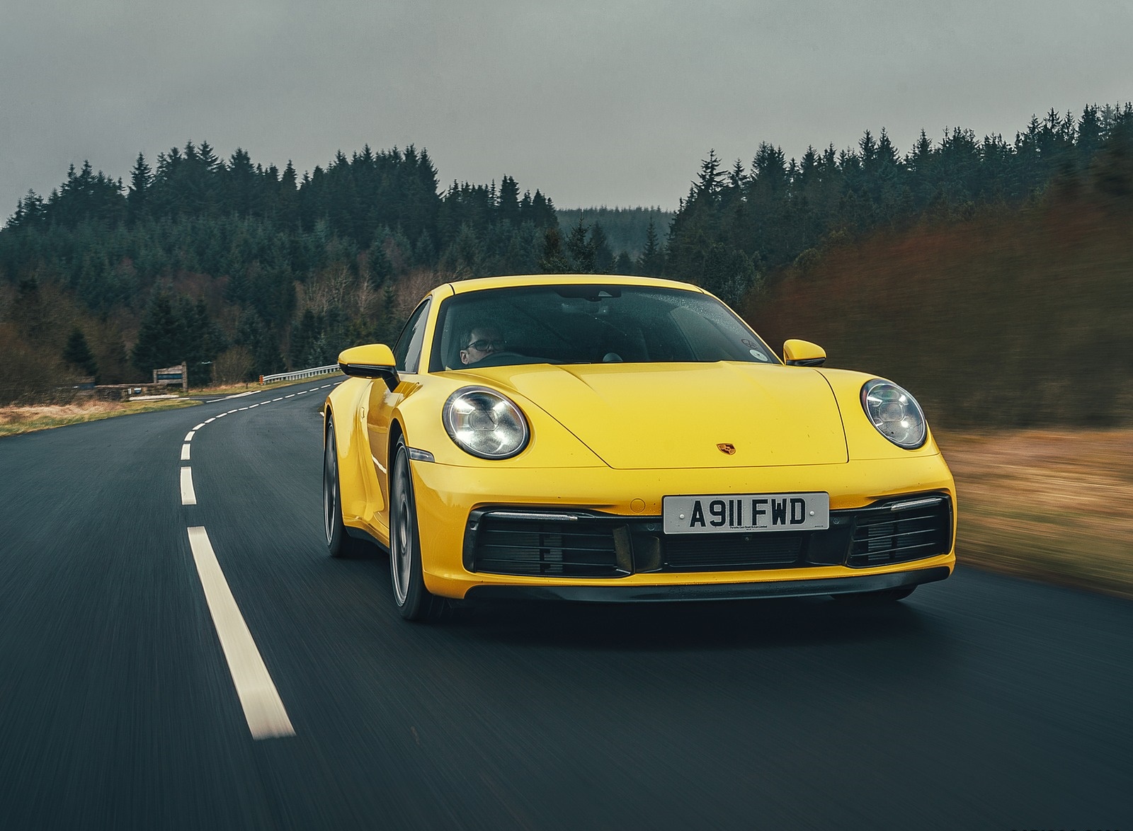 2019 Porsche 911 (992) Carrera 4S (UK-Spec) Front Wallpapers (1)