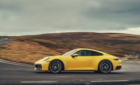 2019 Porsche 911 (992) Carrera 4S (UK-Spec) Side Wallpapers 450x275 (6)