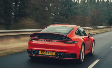 2019 Porsche 911 (992) Carrera S (UK-Spec) Rear Three-Quarter Wallpapers 450x275 (5)