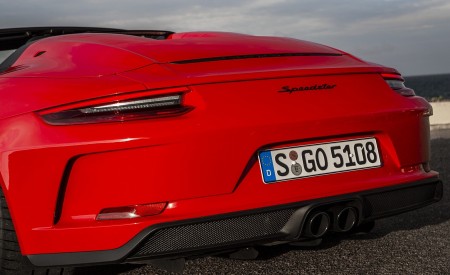2019 Porsche 911 Speedster (Color: Guards Red) Exhaust Wallpapers 450x275 (30)