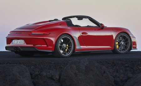 2019 Porsche 911 Speedster (Color: Guards Red) Side Wallpapers 450x275 (26)