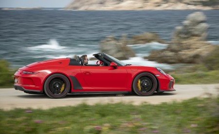 2019 Porsche 911 Speedster (Color: Guards Red) Side Wallpapers 450x275 (17)