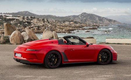 2019 Porsche 911 Speedster (Color: Guards Red) Side Wallpapers 450x275 (27)