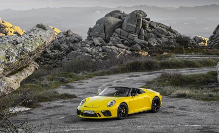 2019 Porsche 911 Speedster Front Three-Quarter Wallpapers 450x275 (57)