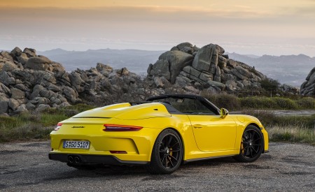 2019 Porsche 911 Speedster Rear Three-Quarter Wallpapers 450x275 (53)