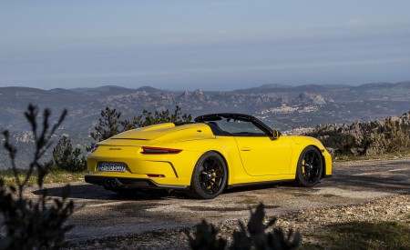 2019 Porsche 911 Speedster Rear Three-Quarter Wallpapers 450x275 (54)