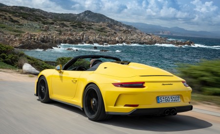 2019 Porsche 911 Speedster Rear Three-Quarter Wallpapers 450x275 (45)