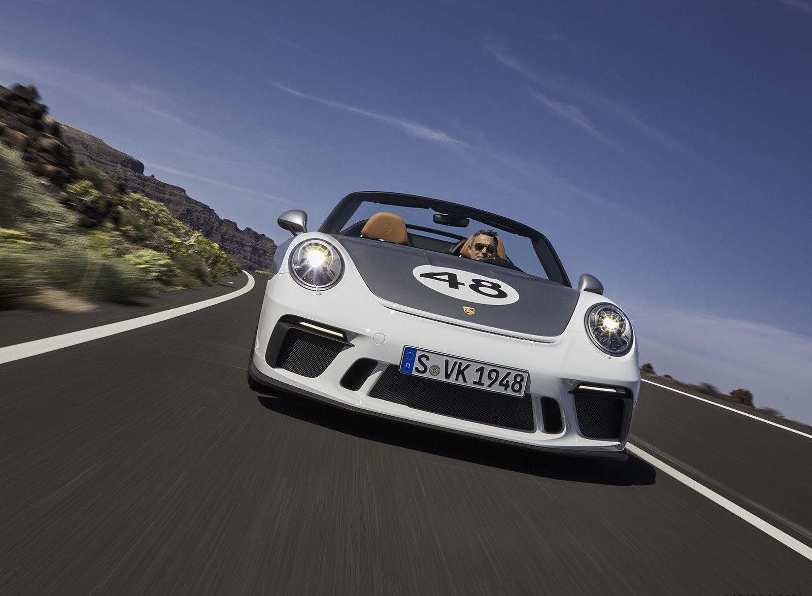 2019 Porsche 911 Speedster with Heritage Design Package Front Wallpapers (6)